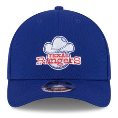 Texas Rangers New Era 2025 MLB Clubhouse 9FORTY M-Crown Adjustable Hat Sale