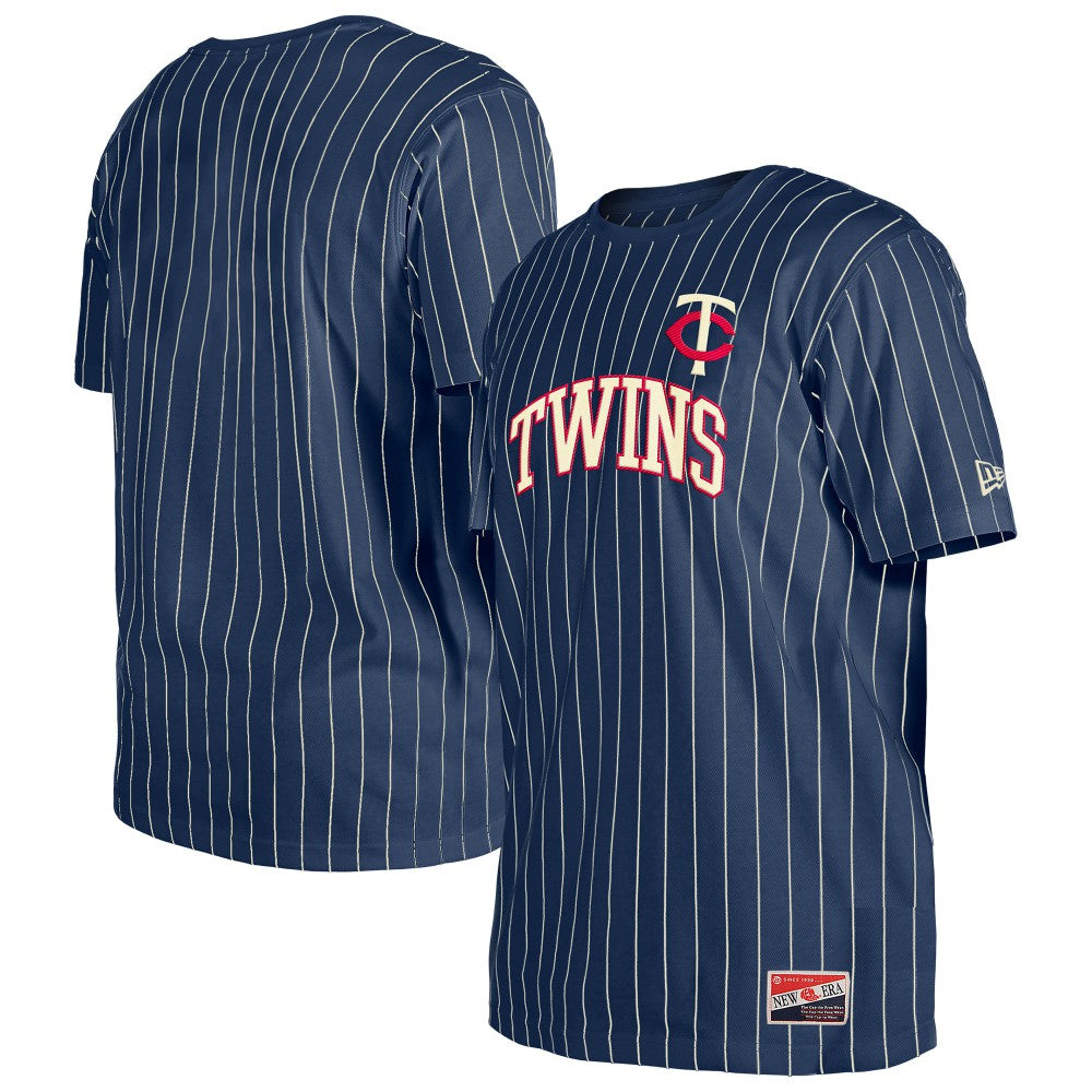 Minnesota Twins New Era Throwback Pinstripe T-Shirt for sale