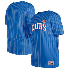 Chicago Cubs New Era Throwback Pinstripe T-Shirt Sale