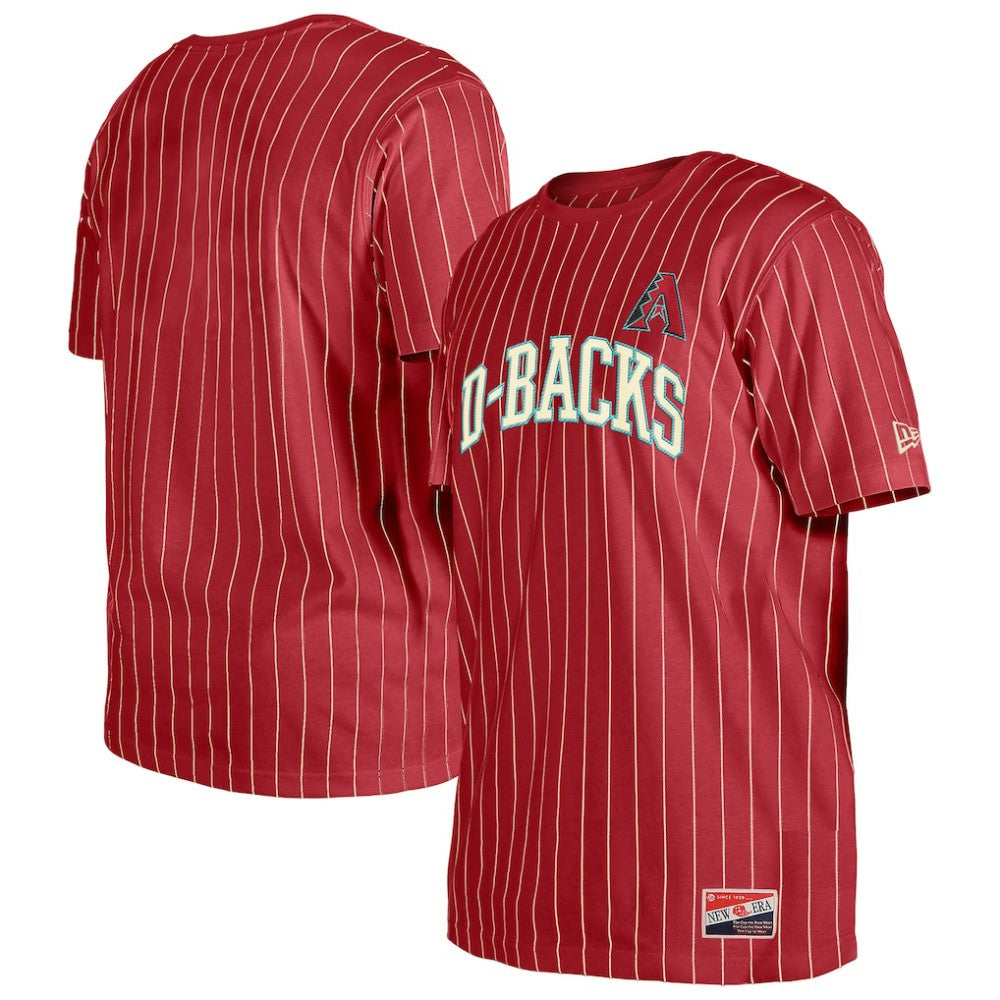 Arizona Diamondbacks New Era Throwback Pinstripe T-Shirt discount