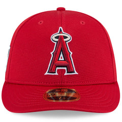 Los Angeles Angels New Era 2025 Spring Training Low Profile 59FIFTY Fitted Hat Lifestyle