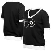 Philadelphia Flyers - New Era Women's Game Day Rhinestuds T-Shirt Black