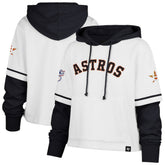 Houston Astros '47 Women's Trifecta Shortstop Cropped Pullover Hoodie Near Me