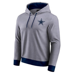 Dallas Cowboys Darius Rucker Collection Tonal Knit Pullover Hoodie Navy - Fanatics