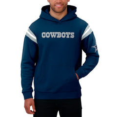 Dallas Cowboys Darius Rucker Collection Football Washed Pullover Hoodie Navy - Fanatics