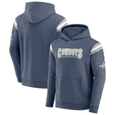 Dallas Cowboys Darius Rucker Collection Throwback Pullover Hoodie Navy - Fanatics