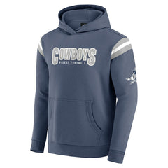 Dallas Cowboys Darius Rucker Collection Throwback Pullover Hoodie Navy - Fanatics