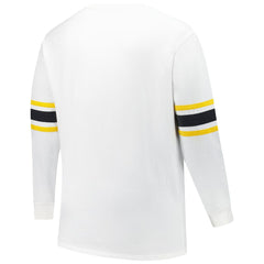 Pittsburgh Steelers '47 Big & Tall Premier Brex Long Sleeve T-Shirt White - 47 brand