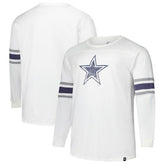 Dallas Cowboys '47 Big & Tall Premier Brex Long Sleeve T-Shirt White - 47 brand
