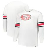 San Francisco 49ers '47 Big & Tall Premier Brex Long Sleeve T-Shirt White - 47 brand