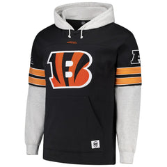 Cincinnati Bengals '47 Big & Tall Lacer Pullover Hoodie Black - 47 brand