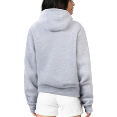 Philadelphia Eagles G-III 4Her by Carl Banks Women's Flowers Team Logo Graphic Fleece Pullover Hoodie Heather Gray - NFL