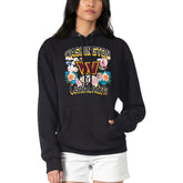 Washington Commanders G-III 4Her by Carl Banks Women's Flowers Team Logo Graphic Fleece Pullover Hoodie Black - NFL