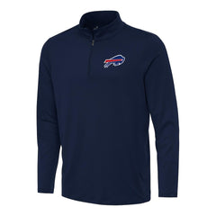 Buffalo Bills Antigua Reprocess Quarter-Zip Top Navy - NFL