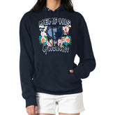 NBA - Memphis Grizzlies G-III 4Her by Carl Banks Women's Flowers Team Logo Graphic Fleece Pullover Hoodie - Navy