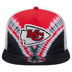 Kansas City Chiefs New Era Throwback Dye Golfer Snapback Hat Red/Black - NFL
