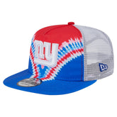 New York Giants New Era Throwback Dye Golfer Snapback Hat Red/Royal - NFL