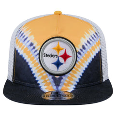 Pittsburgh Steelers New Era Throwback Dye Golfer Snapback Hat Gold/Black - NFL