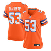 Randy Gradishar Denver Broncos Women's Mile High Collection 1977 Throwback Retired Player Game Jersey Orange - Nike
