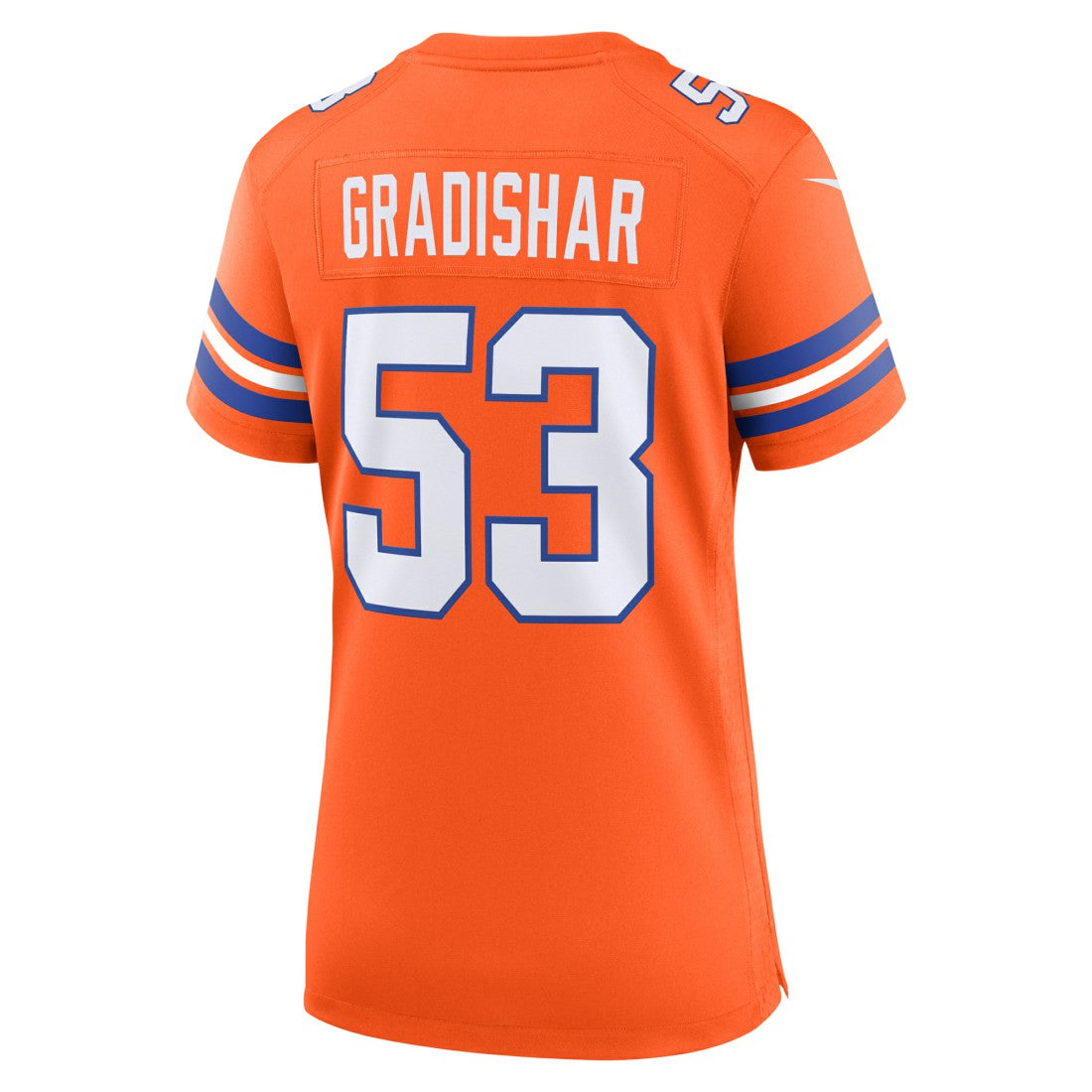 Randy Gradishar Denver Broncos Women's Mile High Collection 1977 Throwback Retired Player Game Jersey - Orange | NFL Jerseys