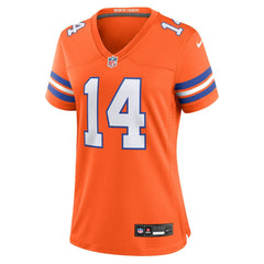 Courtland Sutton Denver Broncos Women's Mile High Collection 1977 Throwback Player Game Jersey Orange - Nike