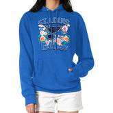 St. Louis Blues - G-III 4Her by Carl Banks Women's Flower Logo Pullover Hoodie Blue