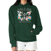 Dallas Stars - G-III 4Her by Carl Banks Women's Flower Logo Pullover Hoodie Green