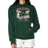 Minnesota Wild - G-III 4Her by Carl Banks Women's Flower Logo Pullover Hoodie Green