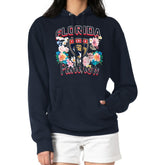 Florida Panthers - G-III 4Her by Carl Banks Women's Flower Logo Pullover Hoodie Navy