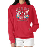 New Jersey Devils - G-III 4Her by Carl Banks Women's Flower Logo Pullover Hoodie Red