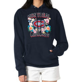 Montreal Canadiens - G-III 4Her by Carl Banks Women's Flower Logo Pullover Hoodie Navy
