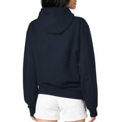 Washington Capitals G-III 4Her by Carl Banks Women's Flower Logo Pullover Hoodie Navy
