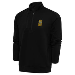 Argentina National Team Antigua Generation Quarter-Zip Pullover Top - Black