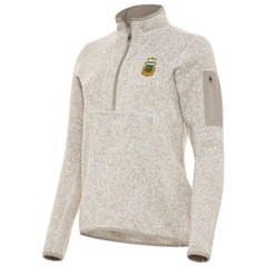 Argentina National Team Antigua Women's Fortune Half-Zip Pullover Jacket - Cream