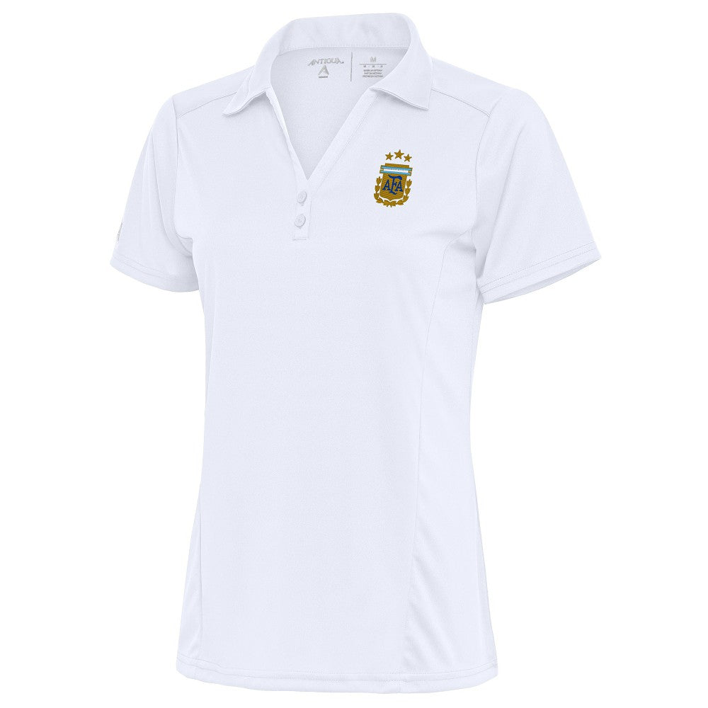 Argentina National Team Antigua Women's Tribute Polo - White