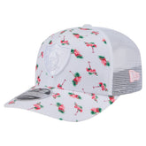 Las Vegas Raiders New Era Adventure Flamingo Pattern 9SEVENTY Stretch-Snap Hat White - NFL