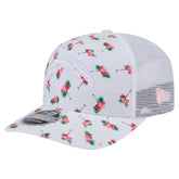 Los Angeles Chargers New Era Adventure Flamingo Pattern 9SEVENTY Stretch-Snap Hat White - NFL