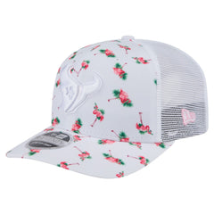 Houston Texans New Era Adventure Flamingo Pattern 9SEVENTY Stretch-Snap Hat White - NFL