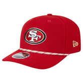 San Francisco 49ers New Era Gameday Multi Rope 9SEVENTY Stretch-Snap Hat Scarlet - NFL