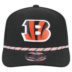 Cincinnati Bengals New Era Gameday Multi Rope 9SEVENTY Stretch-Snap Hat Black - NFL