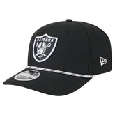 Las Vegas Raiders New Era Gameday Multi Rope 9SEVENTY Stretch-Snap Hat Black - NFL