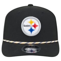 Pittsburgh Steelers New Era Gameday Multi Rope 9SEVENTY Stretch-Snap Hat Black - NFL