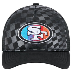 San Francisco 49ers New Era Gradient 9FORTY Adjustable Hat Black - NFL