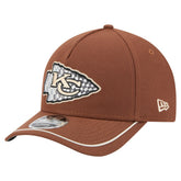 Kansas City Chiefs New Era Motorsport 9FORTY Adjustable Hat Brown - NFL