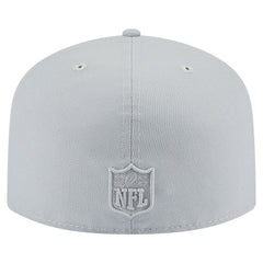 Miami Dolphins New Era Color Pack A-Frame 59FIFTY Fitted Hat Gray - NFL