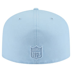 Detroit Lions New Era Color Pack A-Frame 59FIFTY Fitted Hat Light Blue - NFL