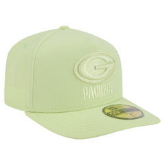 Green Bay Packers New Era Color Pack A-Frame 59FIFTY Fitted Hat Light Green - NFL