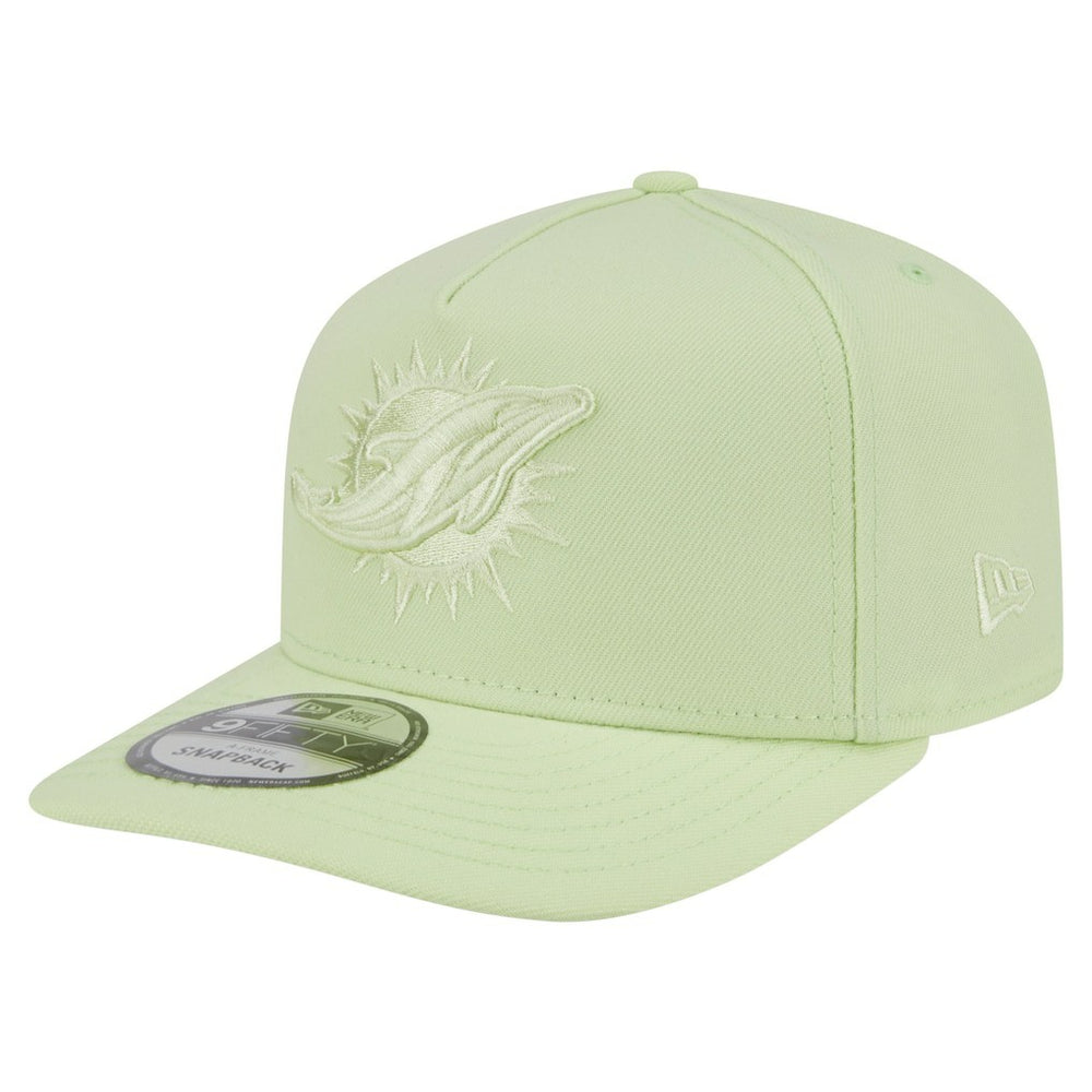 Miami Dolphins New Era Color Pack 9FIFTY Snapback Hat Light Green - NFL