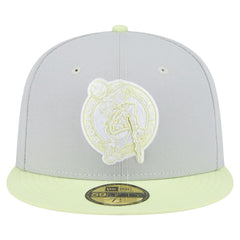 New Era - Boston Celtics Color Pack 2-Tone 59FIFTY Fitted Hat - Gray/Green