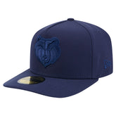 New Era - Memphis Grizzlies Colorpack A-Frame Pinch Front 59FIFTY Fitted Hat - Navy